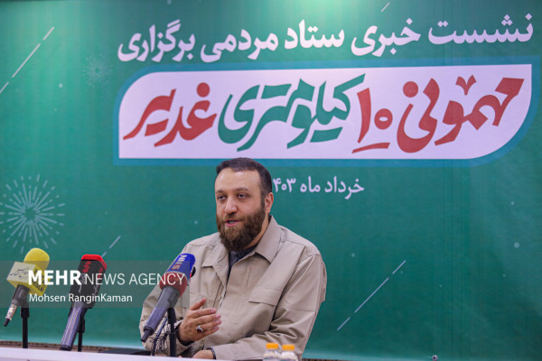 حضور موکبهای ۵ کشور حوزه مقاومت در مهمونی ۱۰ کیلومتری غدیر