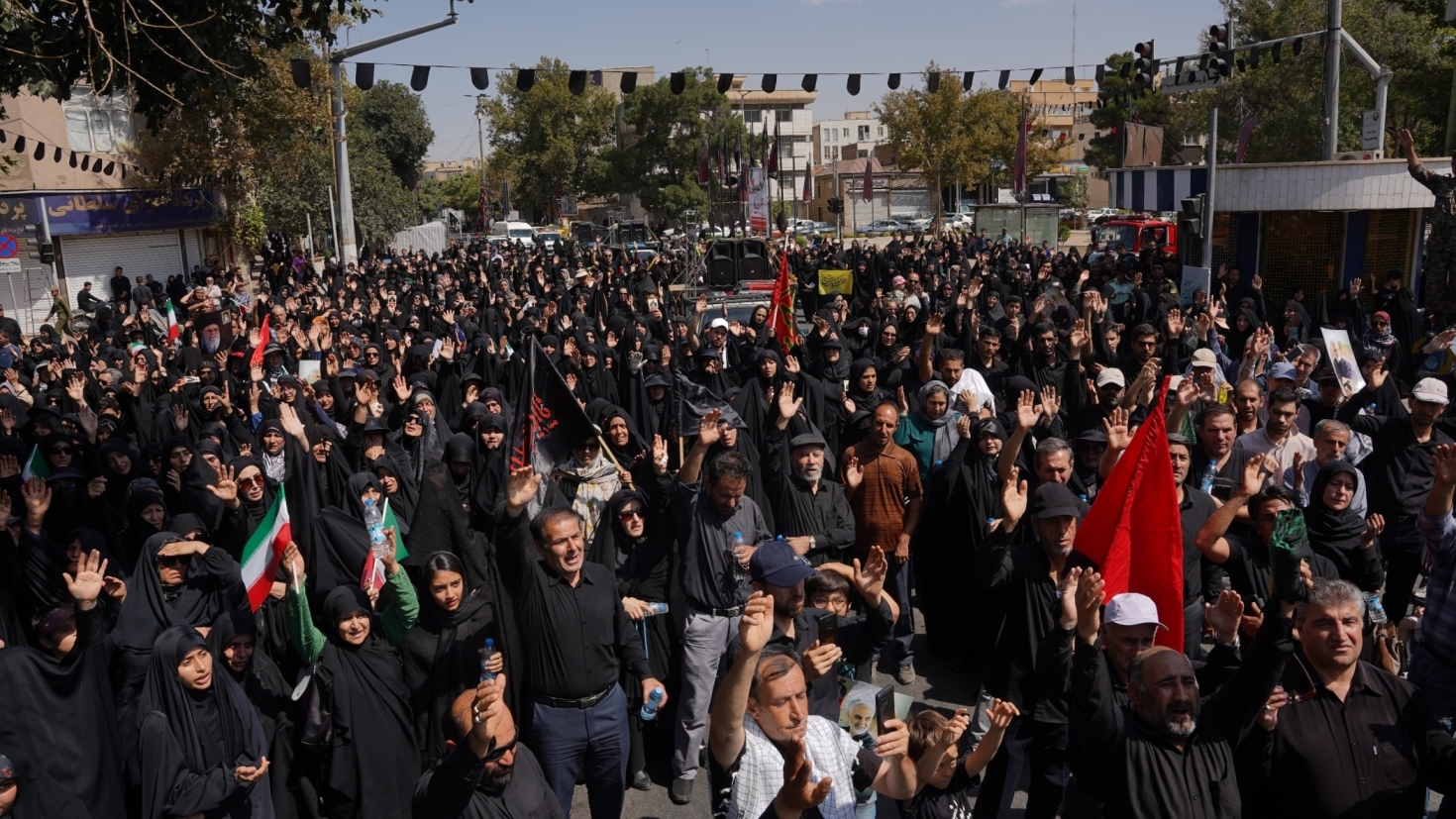 «کاروان پیاده‌روی و مراسم روز اربعین شهر قزوین»