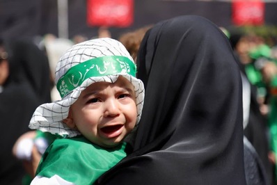 آیین شیرخوارگان حسینی در قزوین