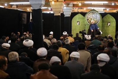 مراسم عزاداری شهادت حضرت فاطمه زهرا (س) در قزوین