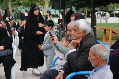 جشن محله‌ای دورهمی مادر و دختری