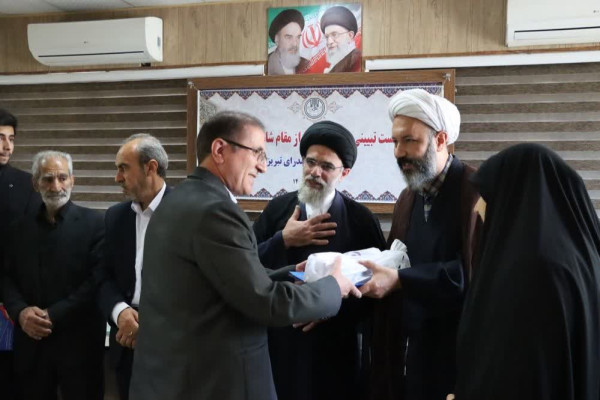 آئین تکریم معلمان مدارس صدرای تبریز